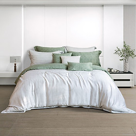 Bộ ga chun hoặc ga phủ kèm Vỏ chăn có chần mỏng Akemi Tencel Modal Ardent v3, gồm 6 món (King / Queen)