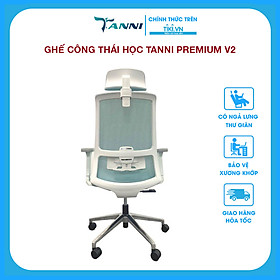 Ghế Xoay Văn Phòng Công Thái Học Ergonomic Có Ngả Lưng Premium V2 , Ghế Xoay Ngồi Làm Việc Cao Cấp Nhập Khẩu