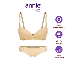 Bộ đồ lót Nữ Annie 8132 Đồng Bộ Chất Liệu Vô Cùng Mịn Màng, Mềm Mại Mang Đến Cảm Giác Nhẹ Nhàng Dễ Chịu