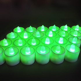 Combo 10 đèn nến điện tử bóng led trang trí nhà cửa, sinh nhật lễ tình nhân, lãng mạn (kèm pin)