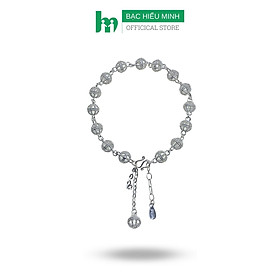 Lắc Tay Nữ Bạc Ta Bí Ngô BẠC HIỂU MINH LTU635