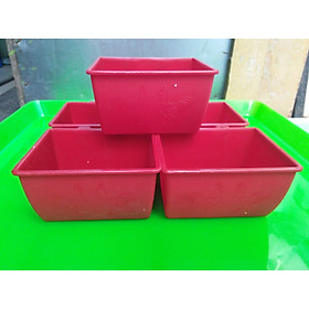 Combo 5 máng ăn gà đá size nhỏ 10 cm
