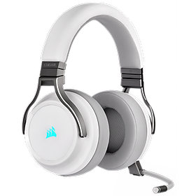 Mua Tai nghe không dây Corsair Virtuoso RGB White Diver 50mm - 7.1 Surround - Slipstream Wireless Technology- HÀNG CHÍNH HÃNG