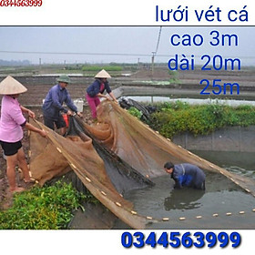 Mua Lưới Quét cá - Dài 20m - 25m Cao 3m