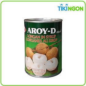 Trái Nhãn Ngâm Nước Đường Aroy-D 565g