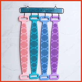 Mua BÔNG TẮM  DÂY CHÀ LƯNG 2 MẶT BẰNG  SILICON MẪU MỚI SIÊU TIỆN LỢI hh056