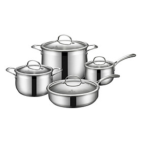Bộ nồi chảo inox diva EL-3246