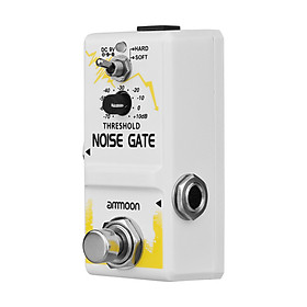 ammoon Single Noise Gate Guitar Effect Pedal True Bypass Zinc Alloy Shell