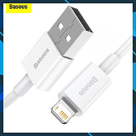 Cáp sạc iPhone Baseus Superior Series Fast Charging Data Cable (2.4A, 480Mbps, Fast charge, ABS/ TPE Cable) -  Hàng Chính Hãng 