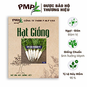 Mua Hạt Giống Củ Cải Trắng PMP 5g