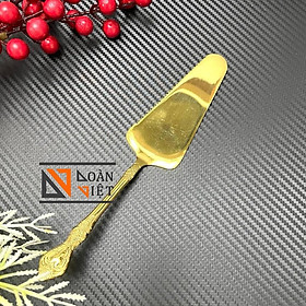 Xẻng xúc bánh Pizza SIÊU ĐẸP. Dụng cụ xúc bánh 2 trong 1 RĂNG CƯA cắt bánh, kiểu dáng CỔ ĐIỂN - SANG TRỌNG