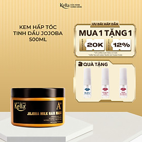 Dầu hấp tóc Kella Jojoba Milk A+ (Hũ 500ml)