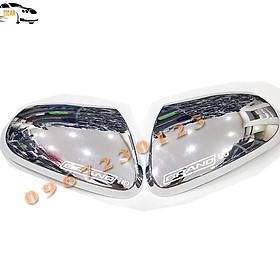 Bộ Hai Ốp Gương I10 2021 Mạ crom Phụ Kiện Ô Tô Hyundai i10 Bảo Vệ Gương Hatback Hoặc Sedan