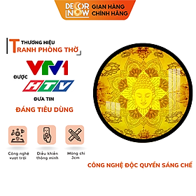Mua Đèn Hào Quang Phật In Tranh Trúc Chỉ DECORNOW 30 40 cm  Trang Trí Ban Thờ  Hào Quang Trúc Chỉ MANDALA DCN-TC13