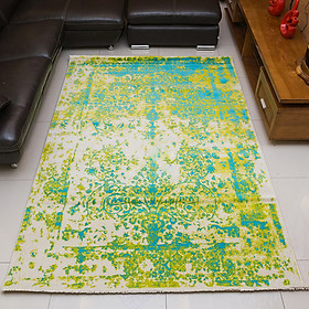 Thảm Trang Trí cao cấp nhập khẩu Đức MAYA 484 GREEN BLUE