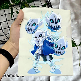 Áo thun in hình game Undertale Sans cho bé trai bé gái có đủ size từ 10kg