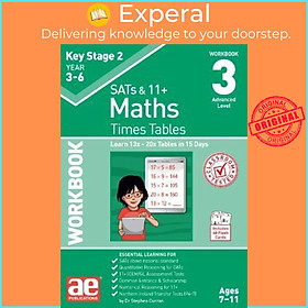 Sách - KS2 Times Tables Workbook 3 : 15 Day Learning Programme for 13x - by Dr Stephen C Curran (UK edition, paperback)