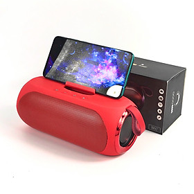 Loa Bluetooth Gutek V6 Nghe Nhạc Siêu Bass Không Dây Công Suất Lớn Có Giá Đỡ Điện Thoại, Âm Thanh Trung Thực, Đầy Sống Động Với Âm Bass Mạnh Mẽ, Kết Nối Trực Tiếp Qua Cổng Aux 3.5mm, Usb, Thẻ Nhớ, Nhiều Màu Sắc – Hàng Chính Hãng