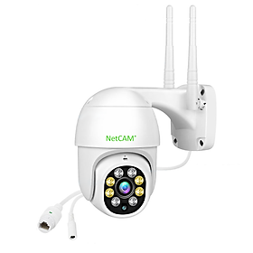 Mua Camera IP Wifi gắn ngoài trời NetCAM STA4.0 (4MP) - Chống Nước Xoay 360 Độ - Quay Đêm Có Màu - Hàng Chính Hãng