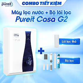 Mua  COMBO TIẾT KIỆM  Máy lọc nước Pureit Casa G2 và Lõi lọc thô  Bộ lọc diệt khuẩn Pureit Casa G2 - Hàng chính hãng