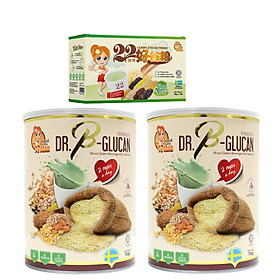 Combo 2 Hộp Bột ngũ cốc dinh dưỡng cao cấp Dr. B-Glucan