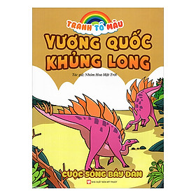 Nơi bán Tranh Tô Màu Vương Quốc Khủng Long - Cuộc Sống Bầy Đàn - Giá Từ -1đ