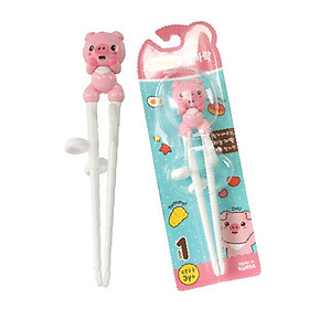 Đồ dụng ăn dặm cho bé MADE IN KOREA - Đũa tập gắp tập ăn cho bé, tập ăn xỏ ngón bằng nhựa nhãn hiệu Edison - BPA FREE - tặng đồ chơi tắm 2 món