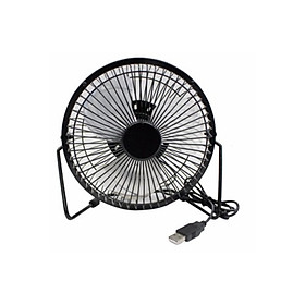 Mua Quạt lồng sắt mini USB loại to (màu ngẫu nhiên) tặng kèm 1 khăn lau 30x30 cm