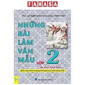 Sách - Những Bài Làm Văn Mẫu 2 (Cánh Diều)