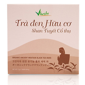 Trà Đen Hữu Cơ Shan Tuyết Cổ Thụ (Trà Búp)