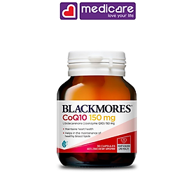Viên uống Blackmores hỗ trợ duy trì sức khỏe tim chai 30 viên