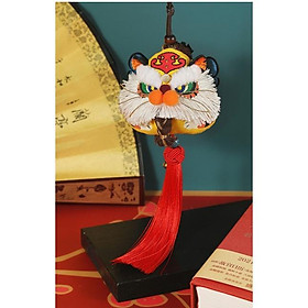 DIY Phụ Kiện Trang Trí Thêu Tay Xinh Xắn kèm nhân thơm/ kit thêu TÚI THƠM phượng hoàng - bạch hổ / HANDMADE NA NA