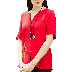 Áo Kiểu Nữ An Thủy TN658 - Đỏ