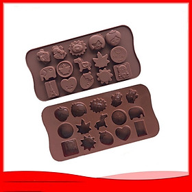 Khuôn silicon nơ gấu tim