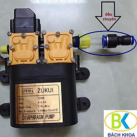 Mua Đầu chuyển bơm đôi ra đầu ống phun sương 8mm