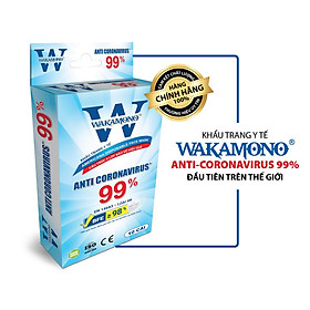 Hình ảnh KHẨU TRANG Y TẾ WAKAMONO - (4 Lớp, Hộp 10 Cái)