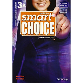 [Download Sách] Smart Choice Second Edition: Student Book & Workbook 3 Split A & Online Practice Pack