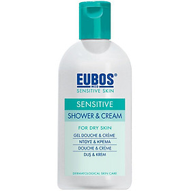 Sữa tắm cho da nhạy cảm EUBOS Sensitive Shower & Cream (200ml)
