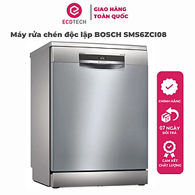 Mua Máy Rửa Chén Độc Lập 14 Bộ BOSCH SMS6ZCI08E Serie 6 Công Nghệ Zeolith - Hàng Chính Hãng