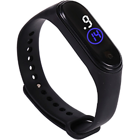 Mua Đồng hồ đeo tay unisex màn hình đèn led LCD thiết kế mới  dây nhựa  chống thấm nước hoàn toàn  thích hợp chơi thể thao 2020