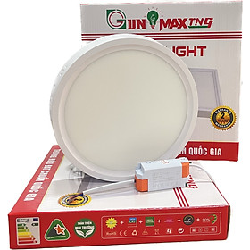 LED ốp trần 12W tròn trắng - Gunmax TNG