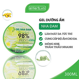Gel Nha Đam Dưỡng Ẩm Đa Năng & Làm Mềm Da Từ Nha Đam Tươi MILAGANICS 300ml (Hũ)