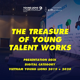 Tài Liệu Marketing - Gói Premium - Bài Thi Vietnam Young Lions 2019 + 2020 - Presentation deck - Hạng Mục Digital - Chuẩn quốc tế - Học mọi nơi - VYLPD18- Khóa học online [Độc Quyền AIM ACADEMY]