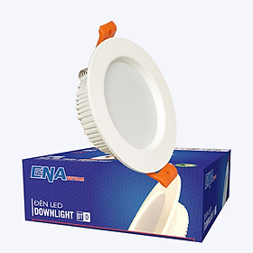 Bộ Đèn LED ENA Vietnam âm trần downlight DTD công suất 5w 7w 9w 12w 15w vỏ trắng