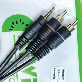 Mua DÂY TÍN HIỆU AV 1 ĐẦU 3.5M RA 2 ĐẦU AV KIWI BẰNG ĐỒNG 1.5M - HÀNG CHÍNH HÃNG