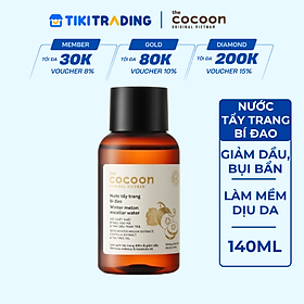 Nước tẩy trang bí đao Cocoon 140ml