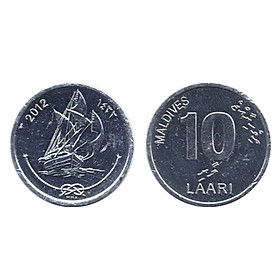 Mua Đồng xu Thuận buồm xuôi gió 10 laari của Maldives sưu tầm
