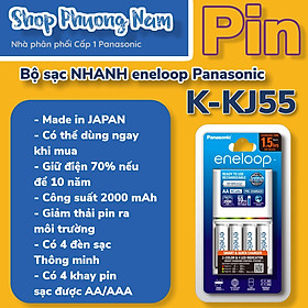 Mua Bộ sạc Nhanh eneloop Panasonic (K-KJ55MCC40V)
