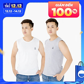 Combo 2 áo ba lỗ nam, áo sát nách nam,sợi cotton cao cấp mềm mịn, thấm hút mồ hôi, siều thoáng mát, co giãn 4 chiều Mrm Manlywear - MM