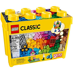 Bộ Lắp Ráp Thùng Gạch Lớn Classic Sáng Tạo LEGO CLASSIC 10698 (790 chi tiết)